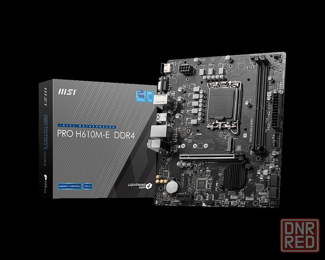 Материнская плата MSI PRO H610M-E DDR4 Донецк - изображение 1