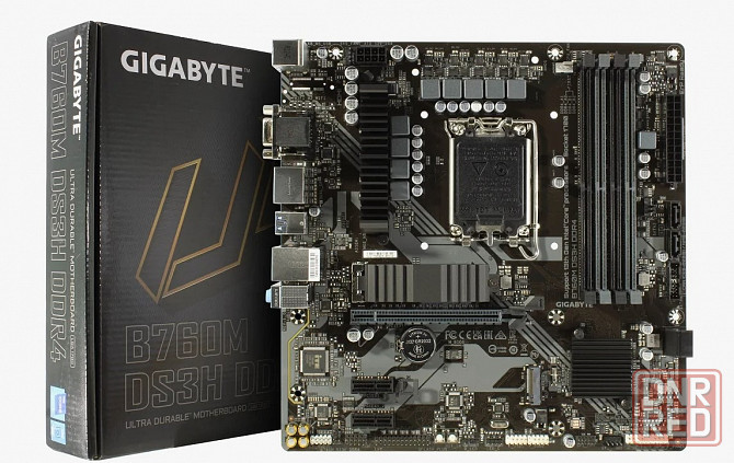 Материнская плата Gigabyte B760M DS3H DDR4 Донецк - изображение 1