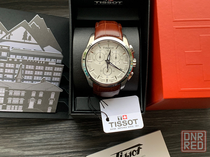 Мужские часы TISSOT T035.617a механизм ETA G10 (Ремешок, Браслет) Херсон - изображение 1