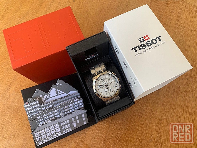 Мужские часы TISSOT T035.617a механизм ETA G10 (Ремешок, Браслет) Херсон - изображение 5