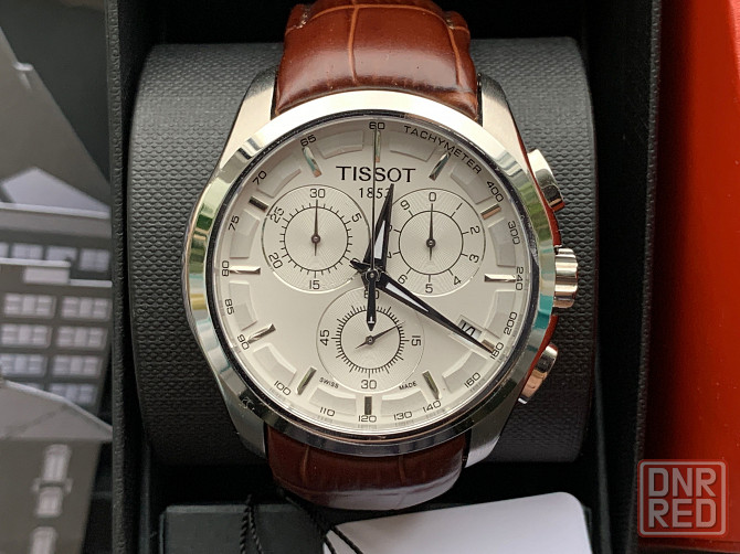 Мужские часы TISSOT T035.617a механизм ETA G10 (Ремешок, Браслет) Херсон - изображение 2