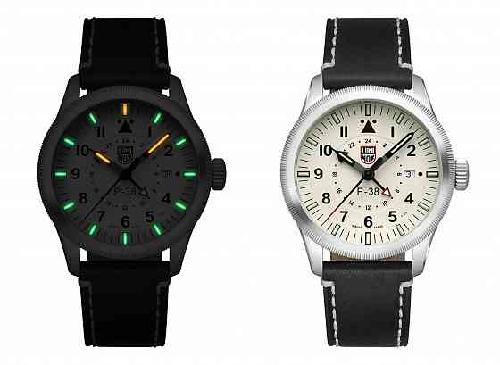 Годинник LUMINOX Air Pilot XA.9527 Lightning P-38 GMT 42 mm. 100 MT. Запорожье
