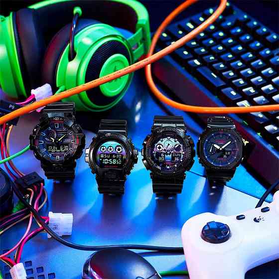 Часы Casio GA-700RGB-1A ! Оригинал! Фирменная гарантия 2 года! Запорожье