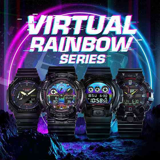 Часы Casio GA-700RGB-1A ! Оригинал! Фирменная гарантия 2 года! Запорожье