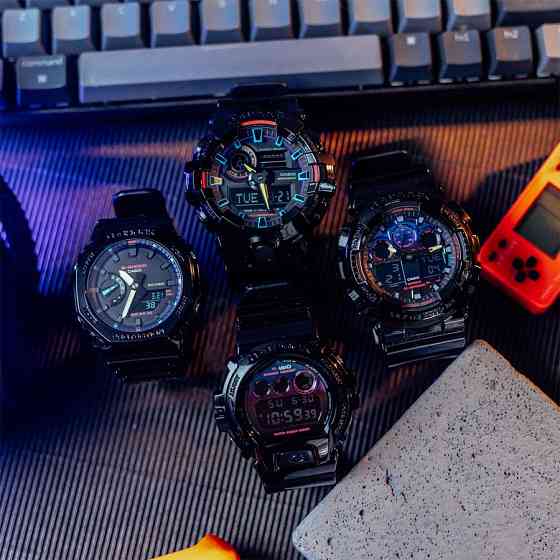 Часы Casio GA-700RGB-1A ! Оригинал! Фирменная гарантия 2 года! Запорожье