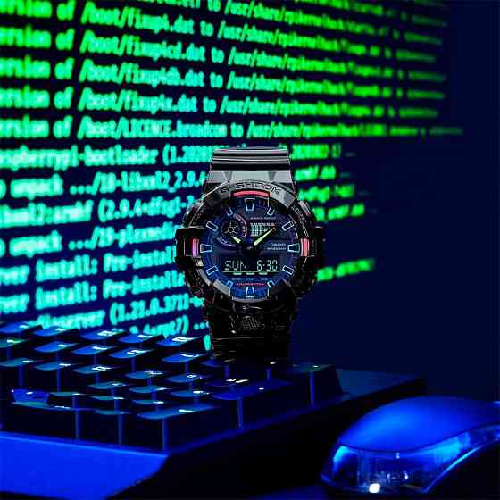 Часы Casio GA-700RGB-1A ! Оригинал! Фирменная гарантия 2 года! Запорожье