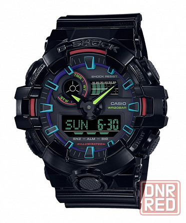 Часы Casio GA-700RGB-1A ! Оригинал! Фирменная гарантия 2 года! Запорожье - изображение 1