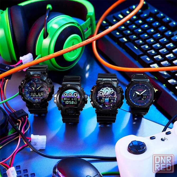 Часы Casio GA-700RGB-1A ! Оригинал! Фирменная гарантия 2 года! Запорожье - изображение 5