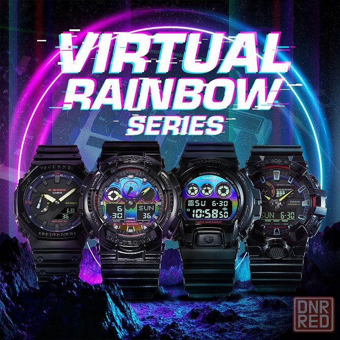 Часы Casio GA-700RGB-1A ! Оригинал! Фирменная гарантия 2 года! Запорожье - изображение 2