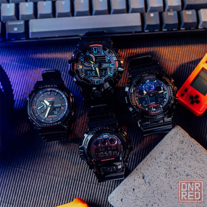 Часы Casio GA-700RGB-1A ! Оригинал! Фирменная гарантия 2 года! Запорожье - изображение 6