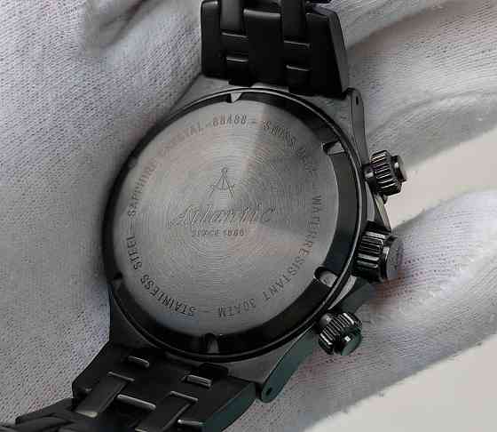Чоловічий годинник Atlantic SeaShark Chronograph 300m Swiss Eta251.272 Запорожье