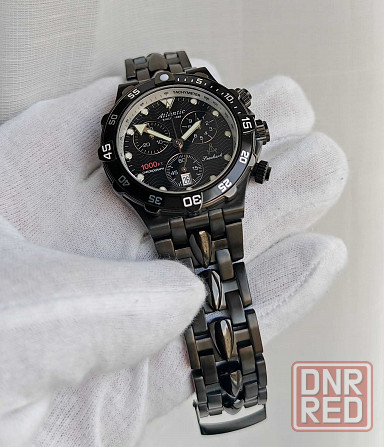 Чоловічий годинник Atlantic SeaShark Chronograph 300m Swiss Eta251.272 Запорожье - изображение 2