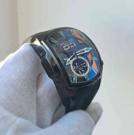 Чоловічий годинник Reef Tiger Aurora Tank 2 Black Automatic 100m Крупн Запорожье