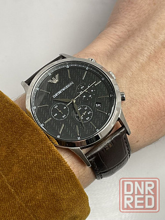 Годинник Emporio Armani  43mm хронограф Запорожье - изображение 3