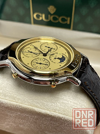 Часы Gucci 8300 фазы луны, хронограф Запорожье - изображение 4