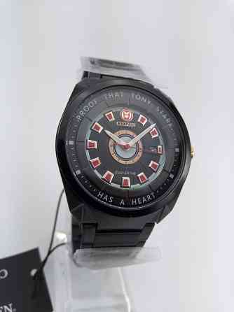 Японские мужские часы Citizen Eco-Drive AW1017-58W, Marvel Tony Stark Запорожье
