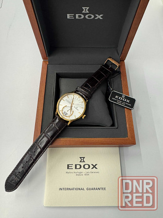 Новые Швейцарские часы  EDOX 34001 37R Запорожье - изображение 2
