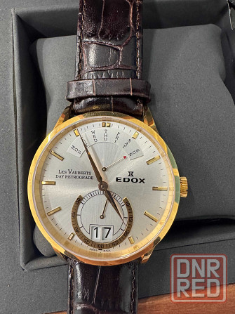 Новые Швейцарские часы  EDOX 34001 37R Запорожье - изображение 1