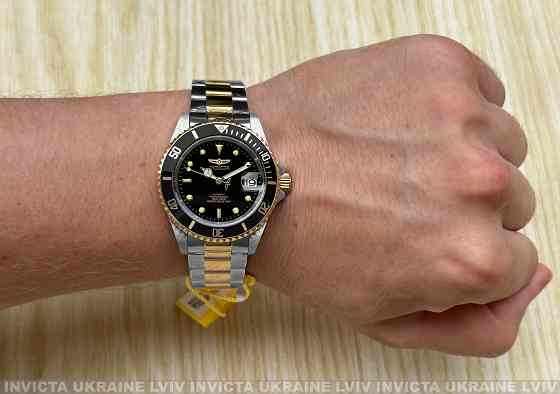Мужские часы Invicta 8927OB Pro Diver Automatic 40 мм. Black Gold. Запорожье
