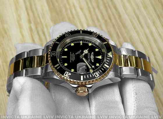 Мужские часы Invicta 8927OB Pro Diver Automatic 40 мм. Black Gold. Запорожье
