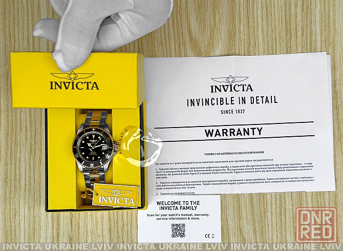 Мужские часы Invicta 8927OB Pro Diver Automatic 40 мм. Black Gold. Запорожье - изображение 2