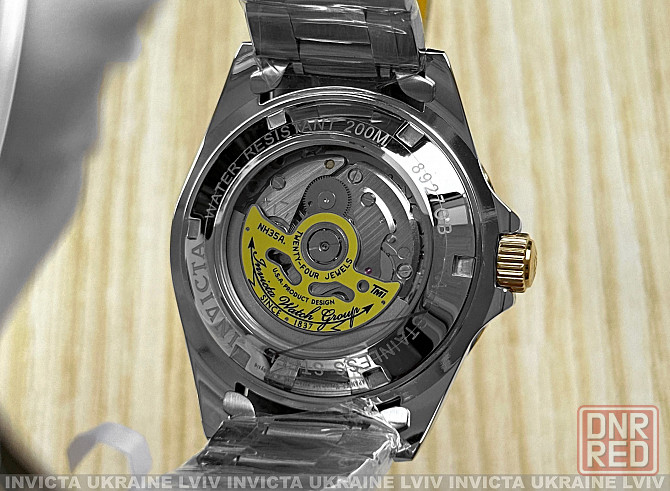 Мужские часы Invicta 8927OB Pro Diver Automatic 40 мм. Black Gold. Запорожье - изображение 7