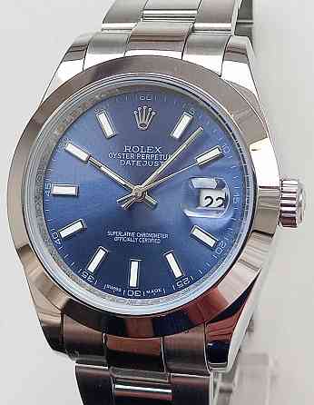 Годинник Rolex Datejust blue Dial. клас ААА Запорожье