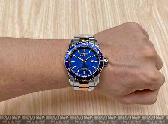 Часы Invicta 30560 Pro Diver Automatic Blue Rose Gold 48 мм. Запорожье