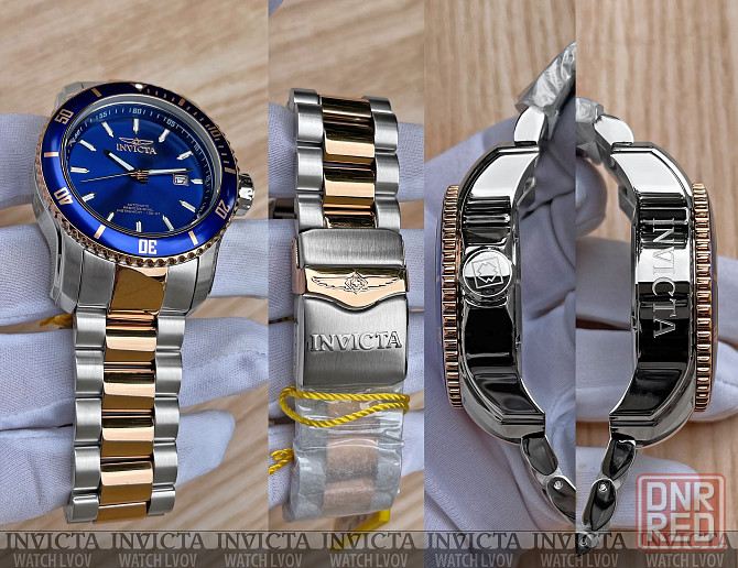 Часы Invicta 30560 Pro Diver Automatic Blue Rose Gold 48 мм. Запорожье - изображение 3