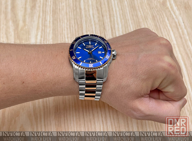 Часы Invicta 30560 Pro Diver Automatic Blue Rose Gold 48 мм. Запорожье - изображение 5