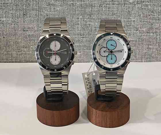 Чоловічий годинник Bering 34440-707 Solar Sapphire Ceramic Chronograph Запорожье
