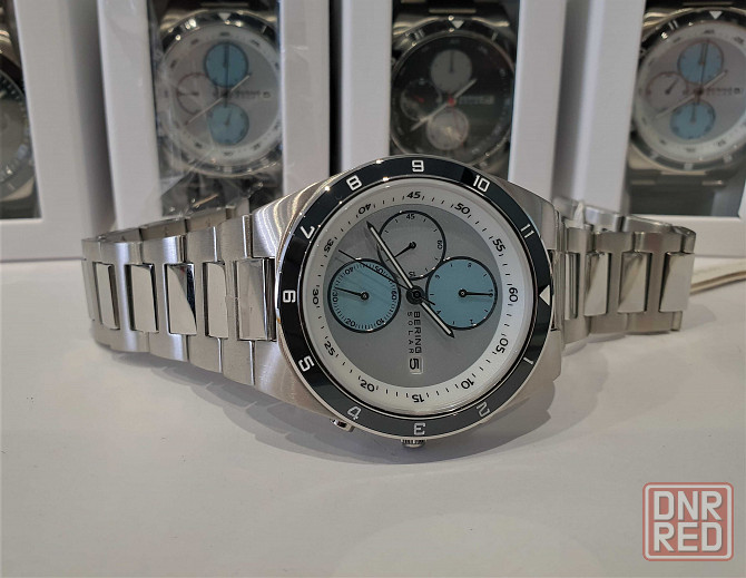 Чоловічий годинник Bering 34440-707 Solar Sapphire Ceramic Chronograph Запорожье - изображение 2
