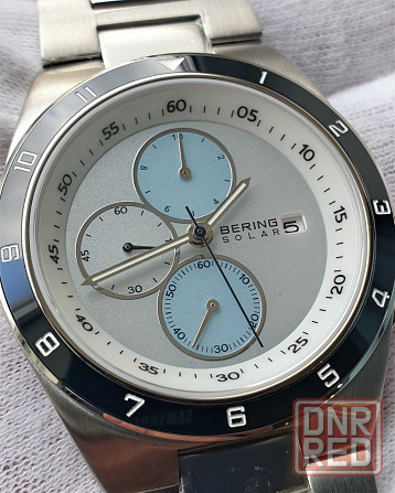 Чоловічий годинник Bering 34440-707 Solar Sapphire Ceramic Chronograph Запорожье - изображение 5