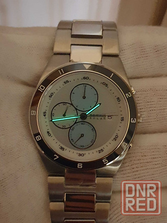 Чоловічий годинник Bering 34440-707 Solar Sapphire Ceramic Chronograph Запорожье - изображение 7