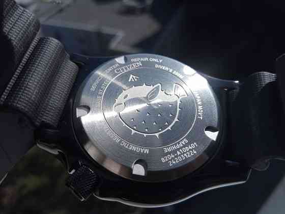 Японские механические(200м) дайверы Citizen NY0158-09L Сапфир РРЦ-$575 Запорожье