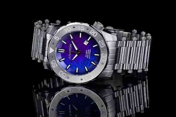 Часы ARAGON Sea Charger Meteorite Blue LE 50 mm. Swiss Automatic Запорожье