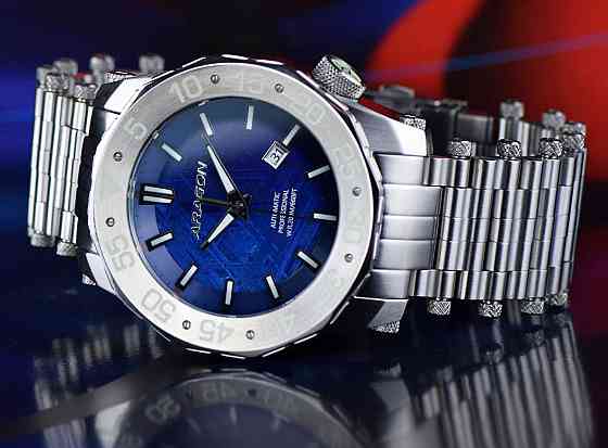 Часы ARAGON Sea Charger Meteorite Blue LE 50 mm. Swiss Automatic Запорожье