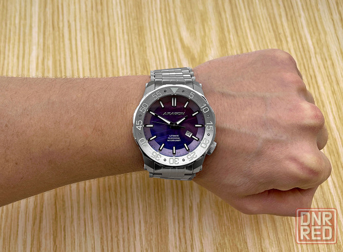 Часы ARAGON Sea Charger Meteorite Blue LE 50 mm. Swiss Automatic Запорожье - изображение 5