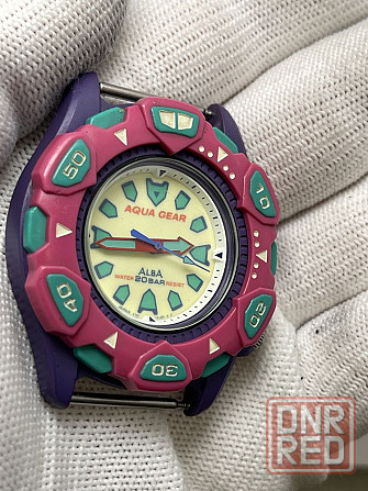 Годинник Seiko Alba aqua gear v701 1y20 Запорожье - изображение 7