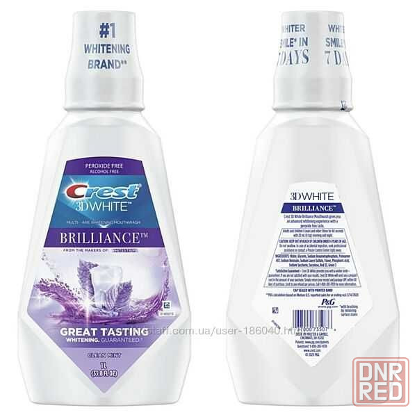 CREST 3D whitestrips паста, полоски,ополаскиватель,свежее-оригинал USA Запорожье - изображение 5