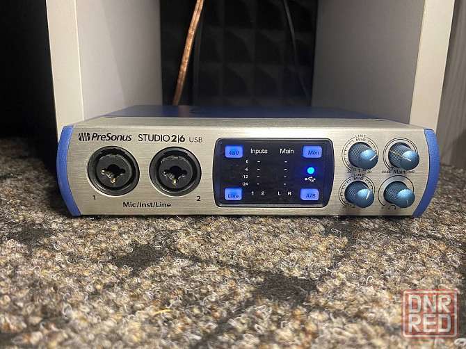 Аудіоінтерфейс Presonus studio 26 usb, звукова карта Херсон - изображение 1