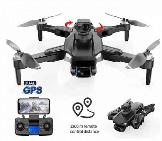Квадрокоптер з камерою L900 PRO SE MAX BLACK 4K GPS, FPV 1200м 28 мин Херсон