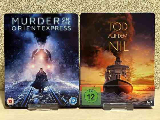 Steelbook Blu-ray Убийство в Восточном экспрессе/Смерть на Ниле Херсон