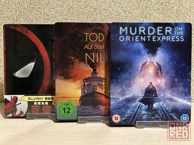 Steelbook Blu-ray Убийство в Восточном экспрессе/Смерть на Ниле Херсон - изображение 1