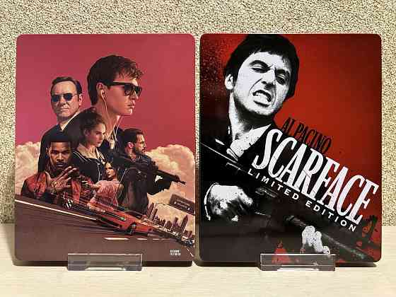 Steelbook Blu-ray Каратель / Черная месса / Лицо со шрамом  рус.яз. Херсон