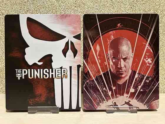Steelbook Blu-ray Каратель / Черная месса / Лицо со шрамом  рус.яз. Херсон