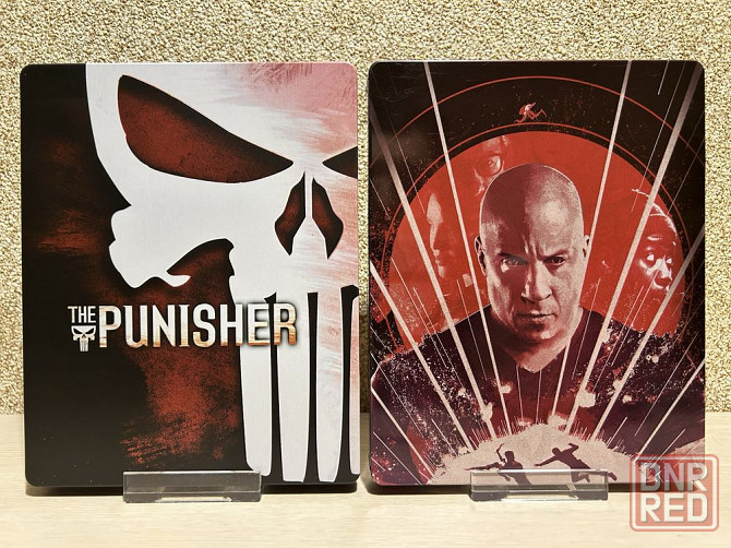 Steelbook Blu-ray Каратель / Черная месса / Лицо со шрамом  рус.яз. Херсон - изображение 3