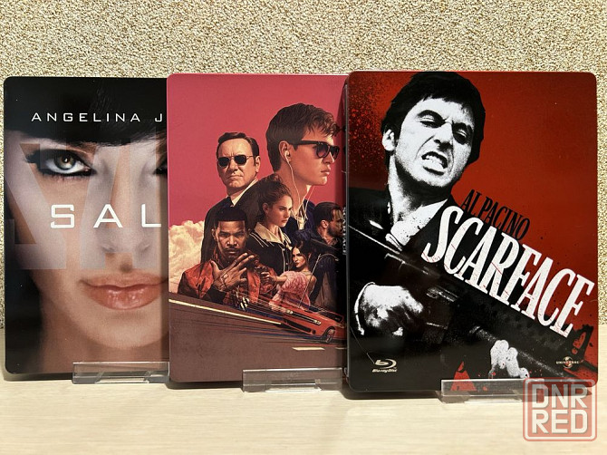 Steelbook Blu-ray Каратель / Черная месса / Лицо со шрамом  рус.яз. Херсон - изображение 1