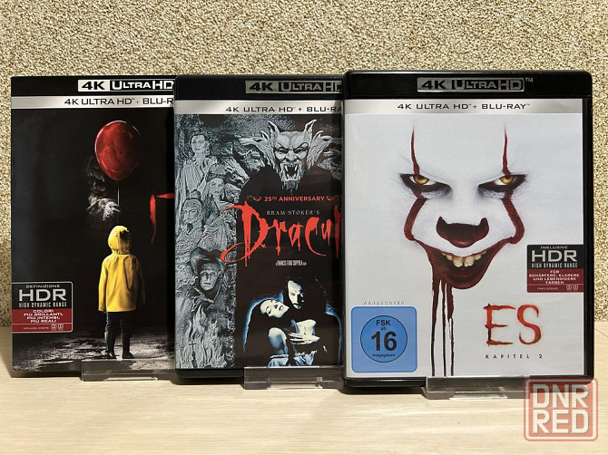 4K UHD HDR Blu-ray Оно 1-2 / Кристина / Дракула / Оверлорд Херсон - изображение 1