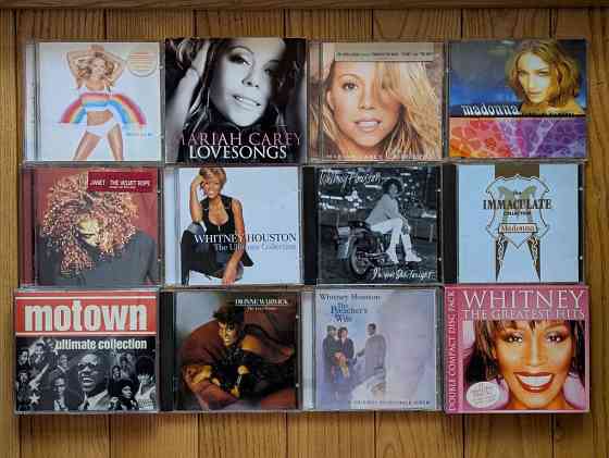 CD диски Michael Jackson, Prince, Roxy Music, Bob Marley, Mariah Carey Херсон